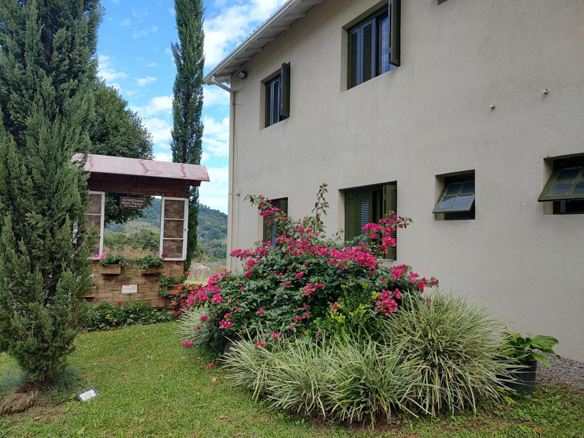 Hospedaria Bom Pastor Nova Petropolis Exteriör bild