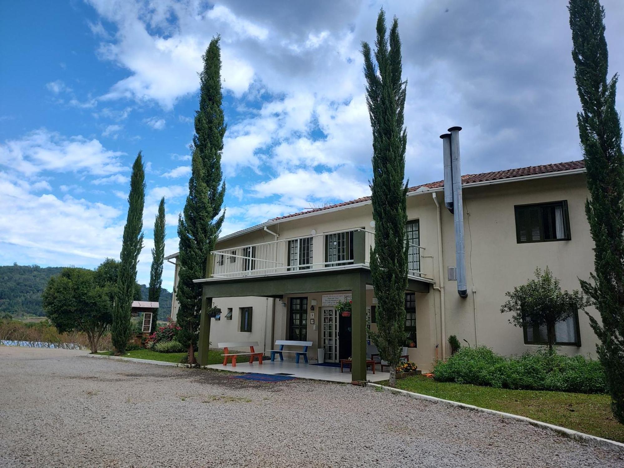 Hospedaria Bom Pastor Nova Petropolis Exteriör bild